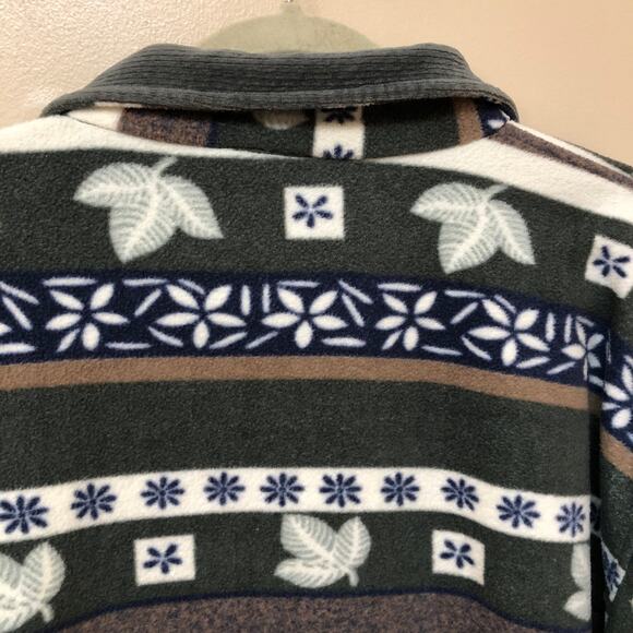 Capacity Knits Fleece Shirt Jacket Women's Large - Picture 12 of 12